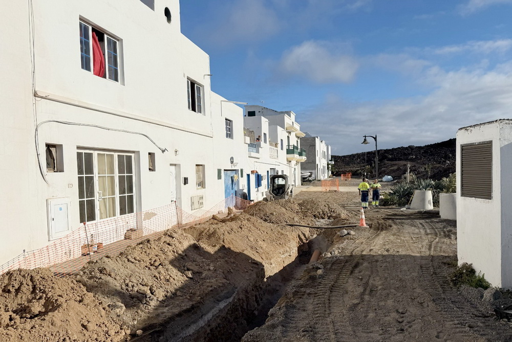 Las obras de saneamiento y depuración de El Golfo amplían su plazo de finalización