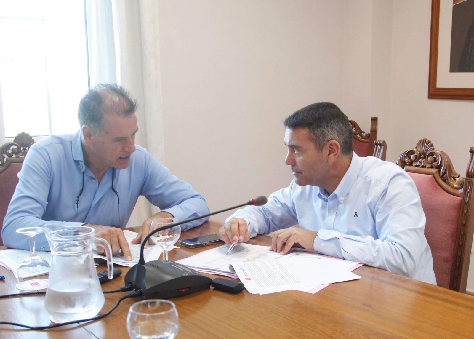 domingo cejas y oswaldo Betancort