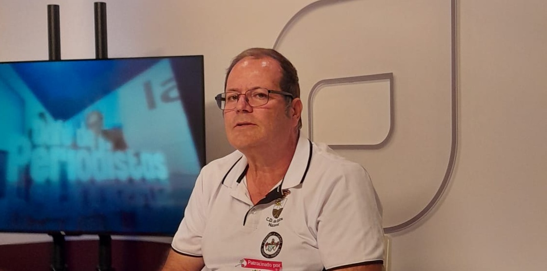 El hombre de la bola en Lanzarote