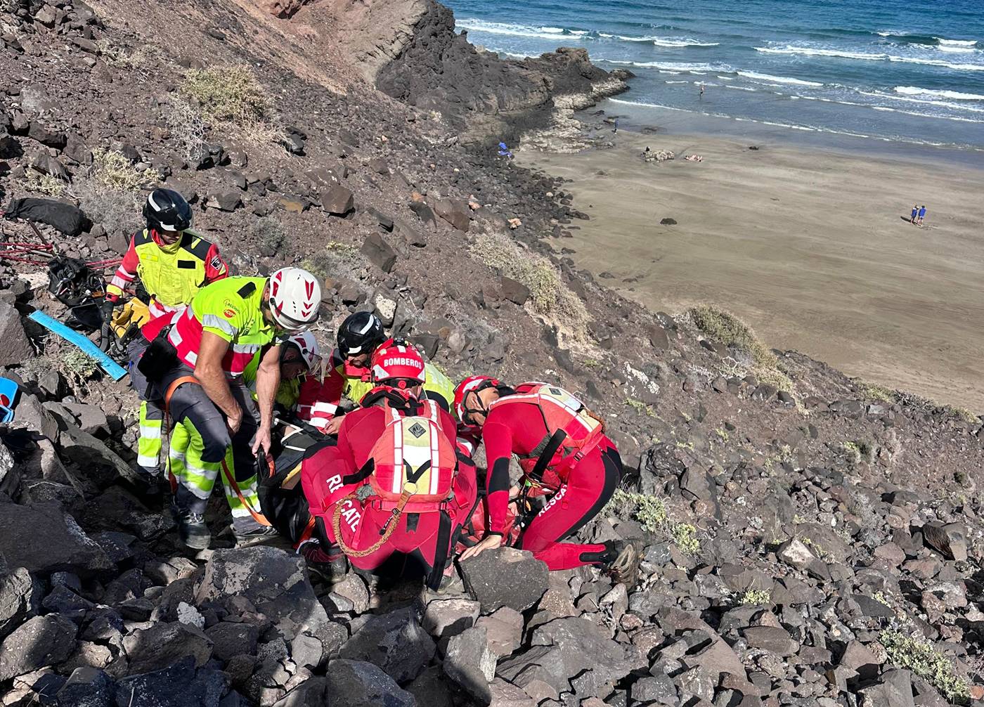 parapentista herido orzola