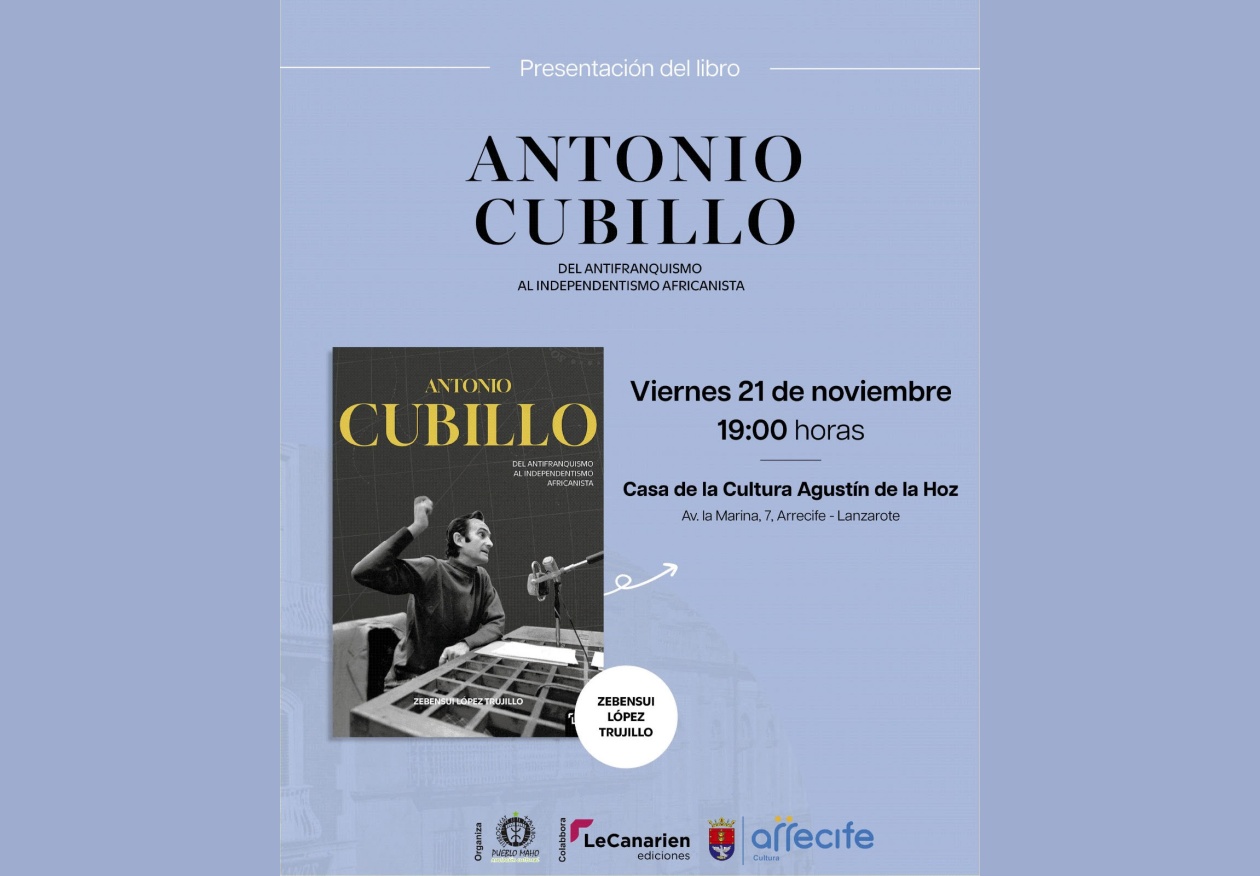 Está dedicado al histórico abogado y dirigente político, fundador en 1964 del Movimiento por la Autodeterminación e Independencia del Archipiélago Canario Está dedicado al histórico abogado y dirigente político, fundador en 1964 del Movimiento por la Autodeterminación e Independencia del Archipiélago Canario