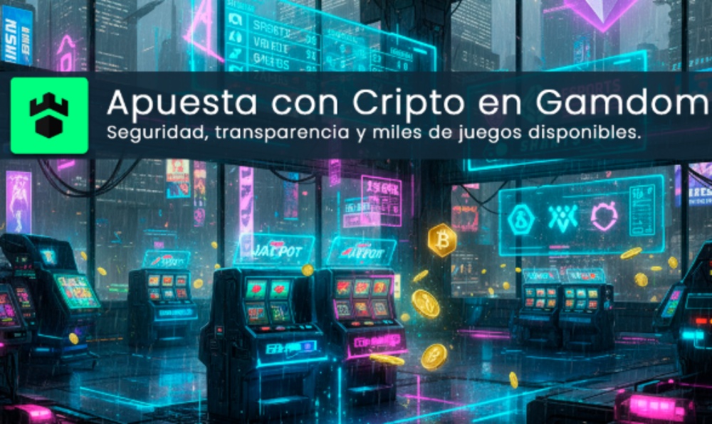 Gamdom — Guía Completa de la Mejor Plataforma de Criptomonedas para Apuestas