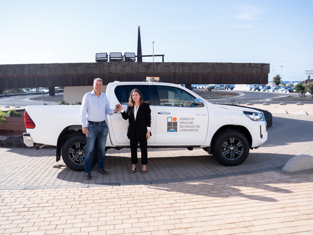 El Consejo Insular de Aguas invierte más de 50.000 euros en un nuevo vehículo