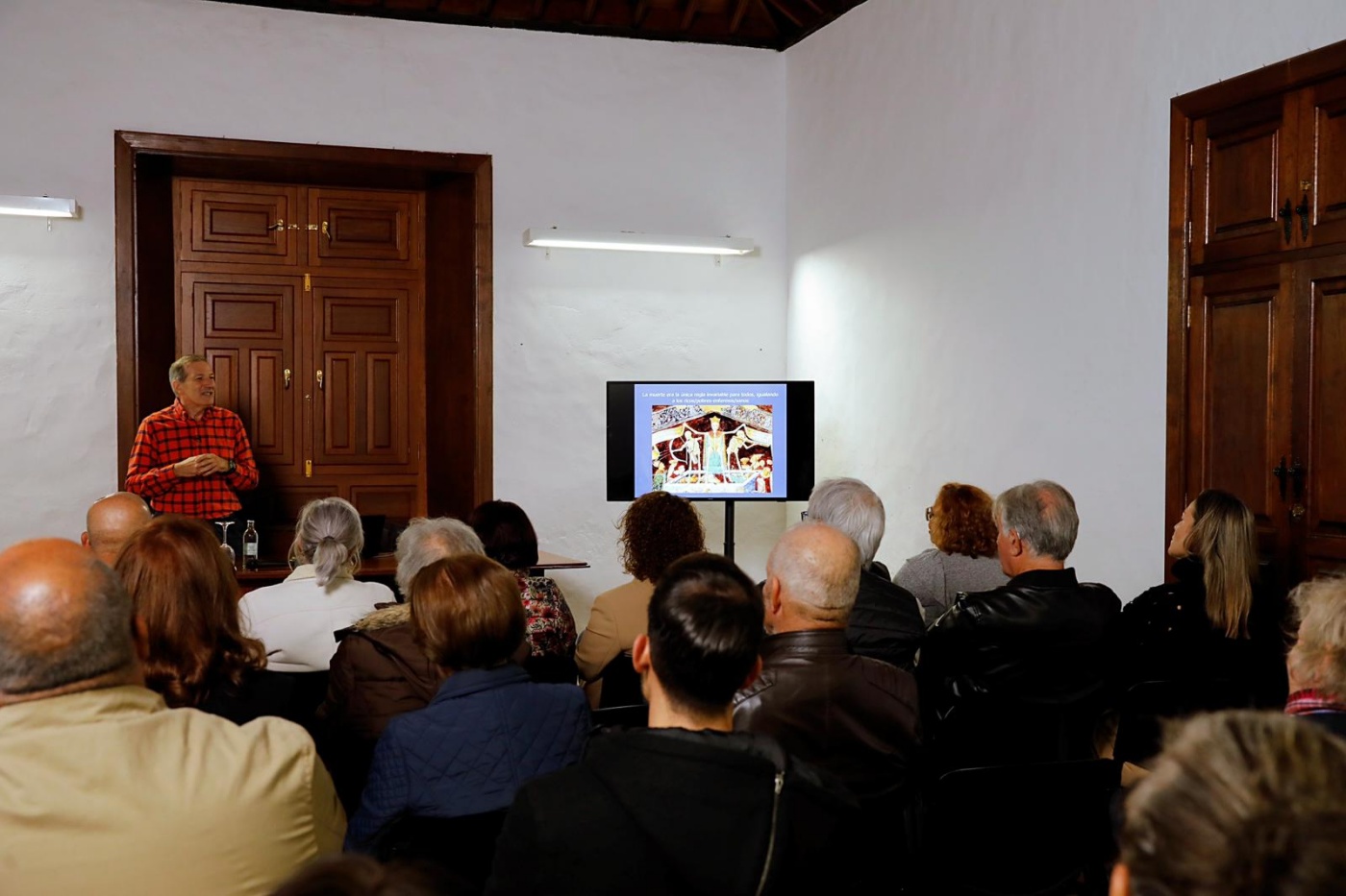 La conferencia del historiador Pedro Quintana explicó la tradición de estos grupos en el municipio y su papel como memoria cantada y expresión cultural del pueblo La conferencia del historiador Pedro Quintana explicó la tradición de estos grupos en el municipio y su papel como memoria cantada y expresión cultural del pueblo