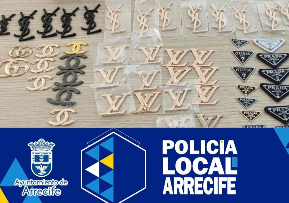 La mercancía incautada estaba destinada a su venta en los principales mercadillos de Lanzarote La mercancía incautada estaba destinada a su venta en los principales mercadillos de Lanzarote