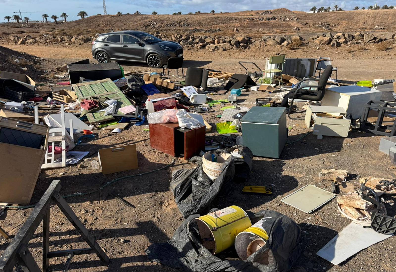 vertidos ilegales arrecife