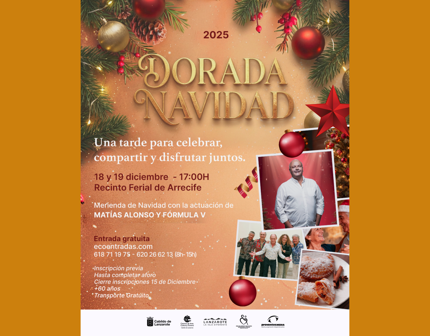 Cartel Dorada Navidad Recinto Ferial Cartel Dorada Navidad Recinto Ferial
