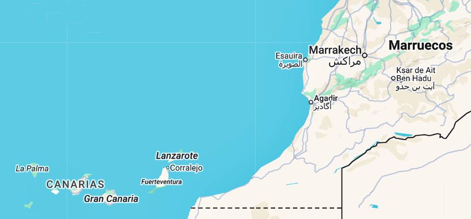 canarias marruecos