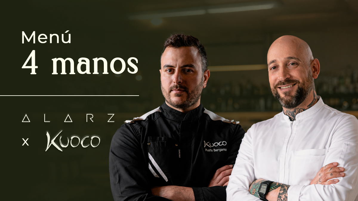 El 6 y 7 de febrero, ALARZ Lanzarote acogerá un menú a cuatro manos irrepetible firmado por los chefs Mikel Asiain y Rafa Bérgamo