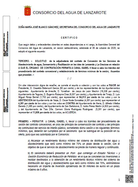Acta Consorcio 1 Acta Consorcio 1