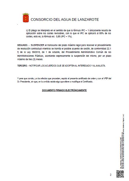 Acta Consorcio 2 Acta Consorcio 2