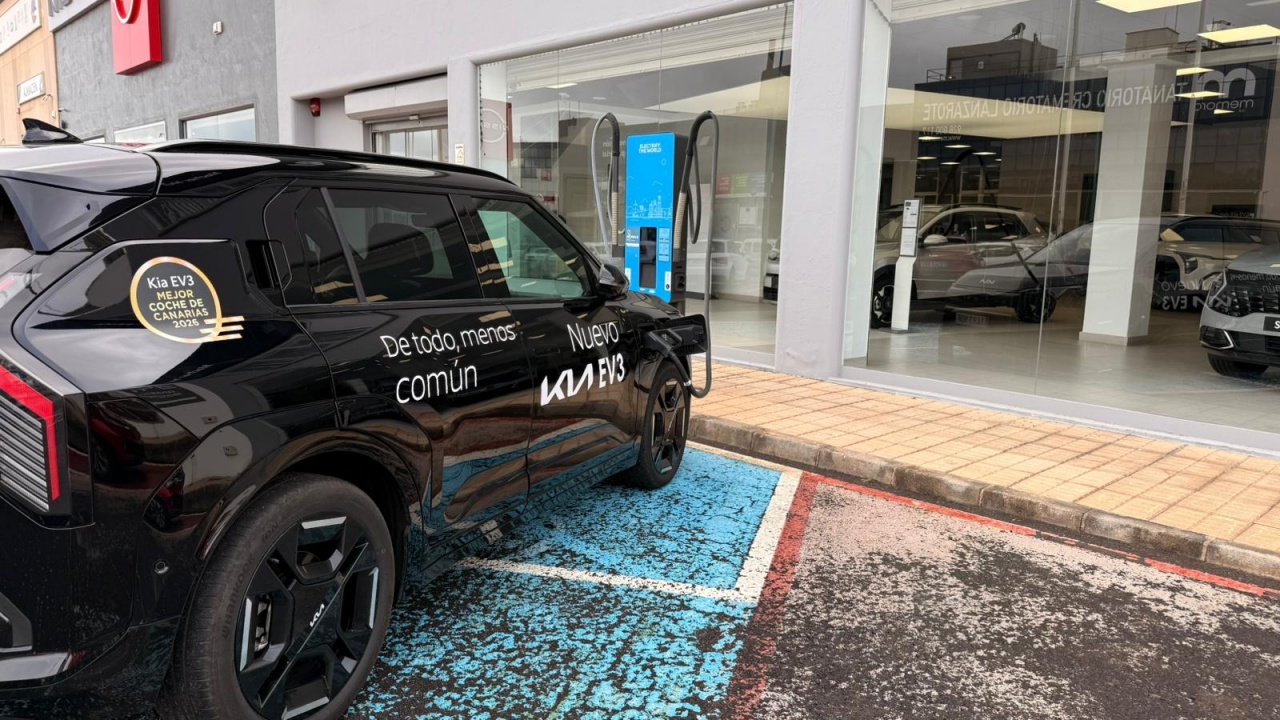 Kia EV3, galardonado con el premio: ‘Mejor coche de Canarias-2026’