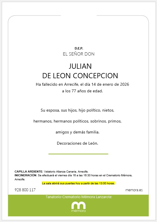 El empresario arrecifeño tenía 77 años