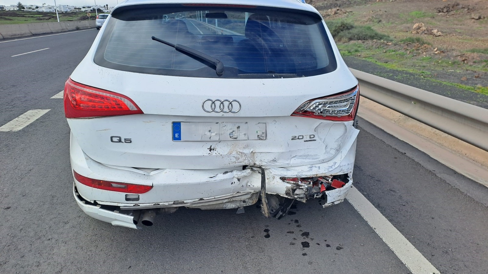 accidente en Tías
