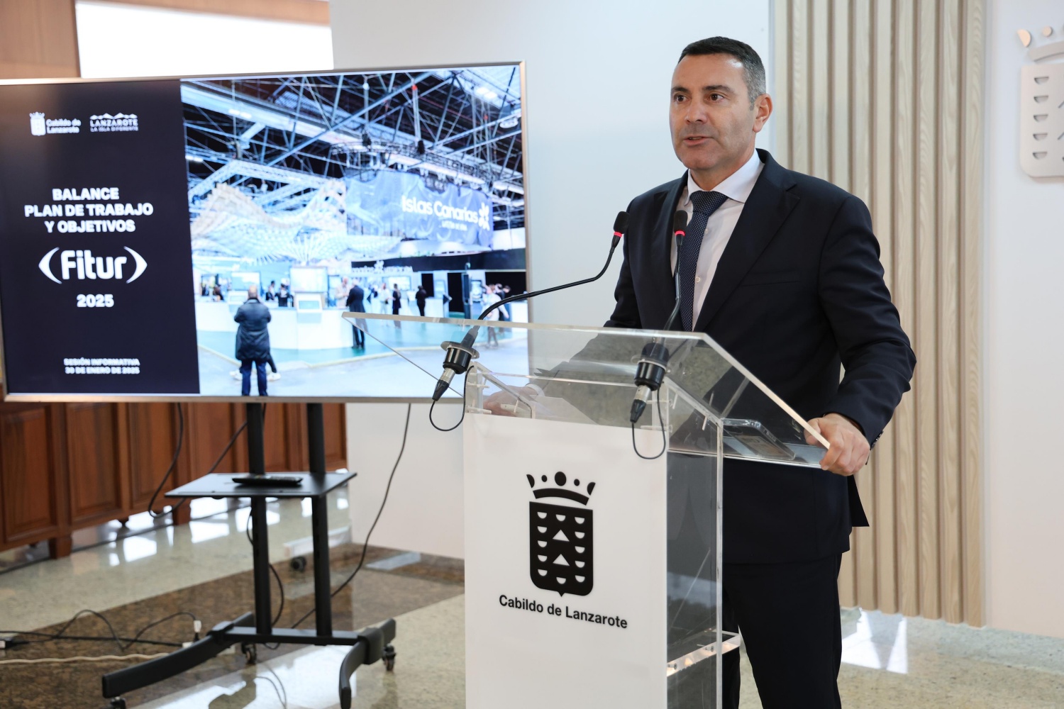 La Feria se presenta como una oportunidad para seguir posicionando a Lanzarote como un destino que crece con criterio, responsabilidad y visión de futuro La Feria se presenta como una oportunidad para seguir posicionando a Lanzarote como un destino que crece con criterio, responsabilidad y visión de futuro