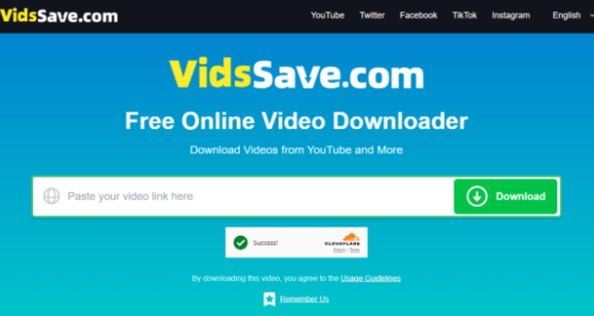 VidsSave es un descargador de videos y música en línea que simplifica las descargas de contenido multimedia – Guía definitiva con 17 potentes beneficios