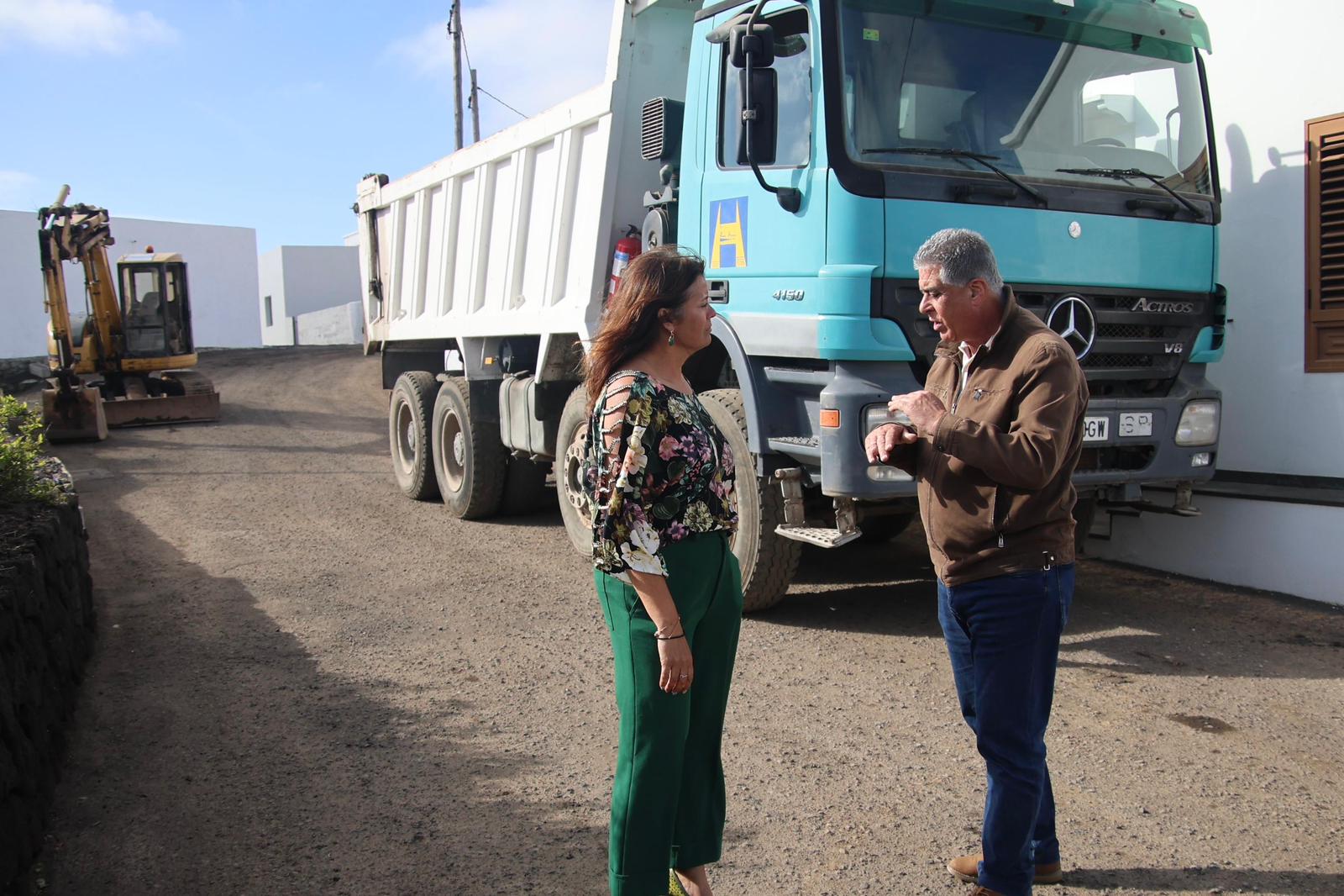 obras de asfaltado en Mozaga