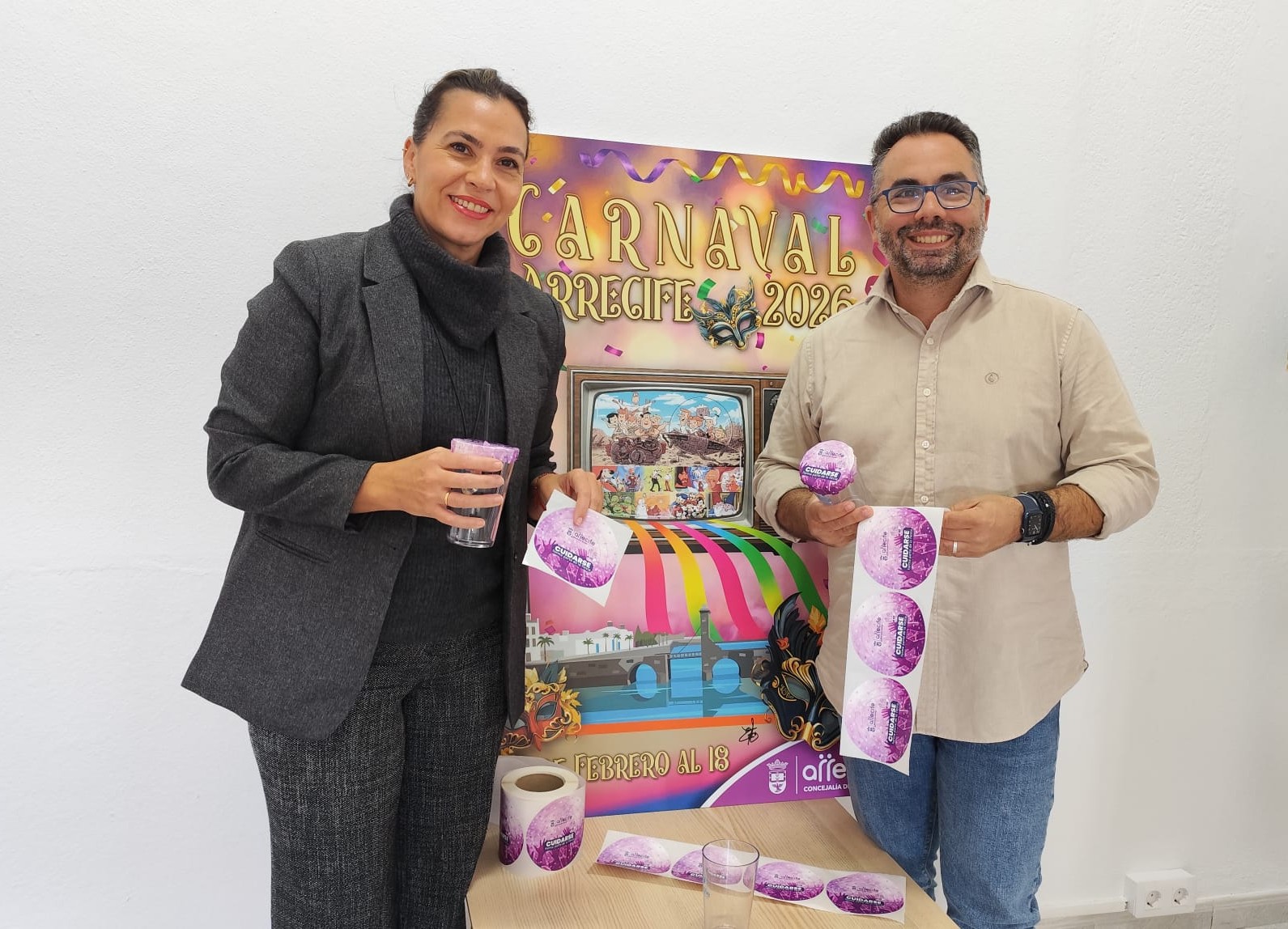 Arrecife afronta los carnavales con una campaña pionera contra la sumisión química