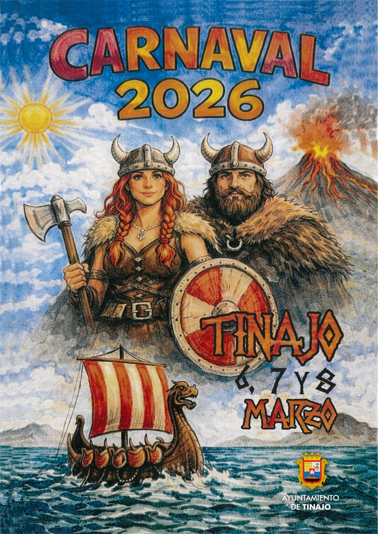 Cartel carnaval Tinajo 2026
