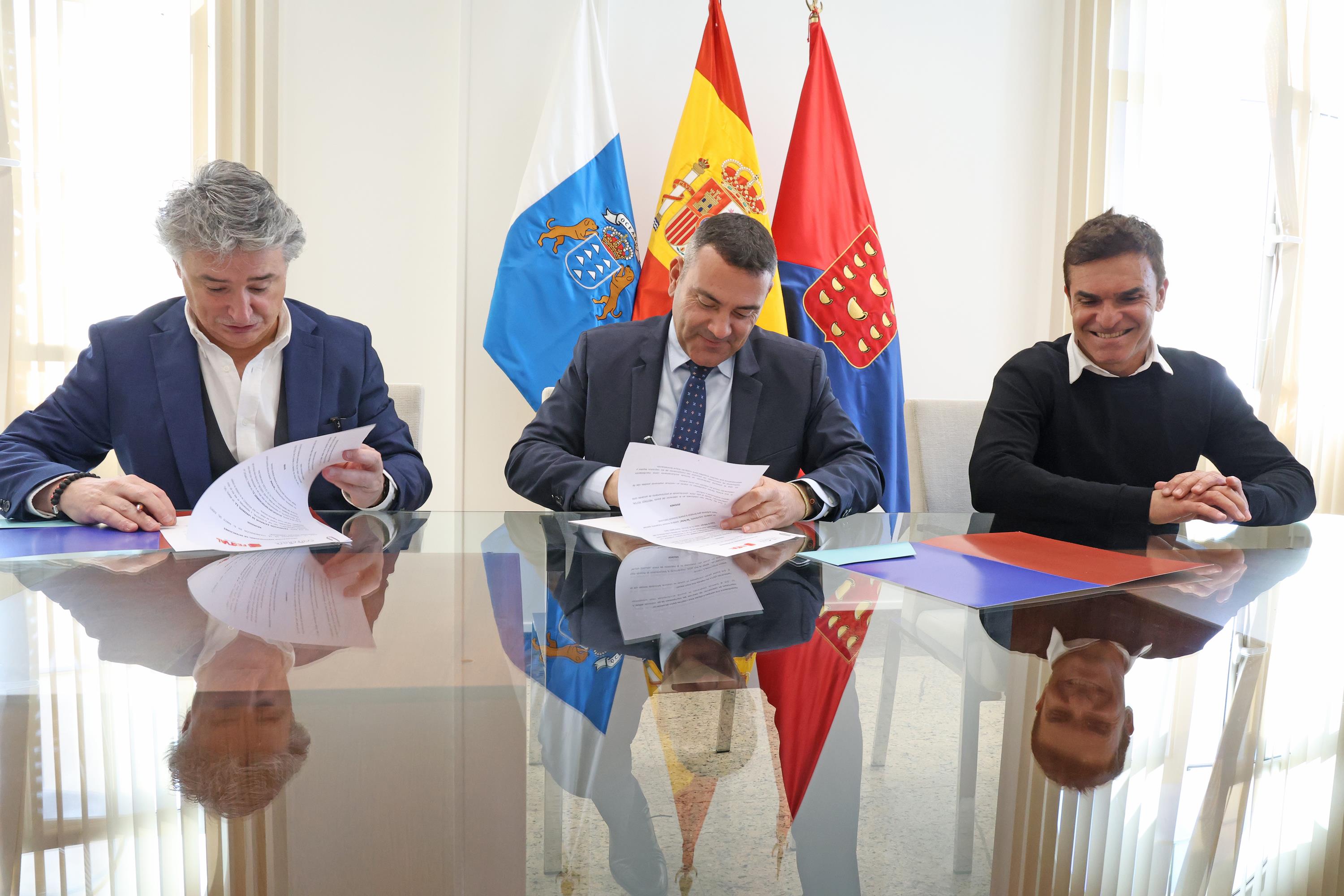 El Cabildo de Lanzarote y FesTVal renuevan su compromiso con el impulso del sector audiovisual en la isla