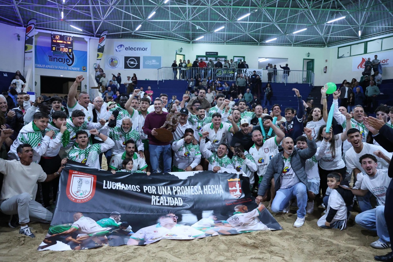 Final liga insular lucha canaria
