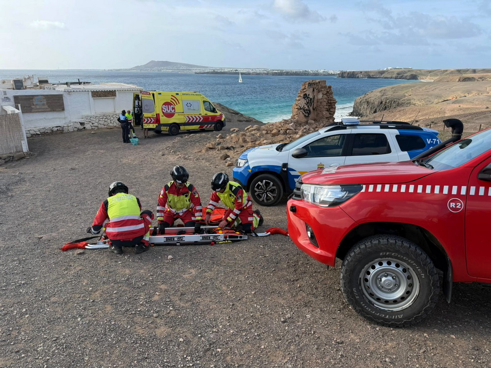 Herida en playa Papagayo 