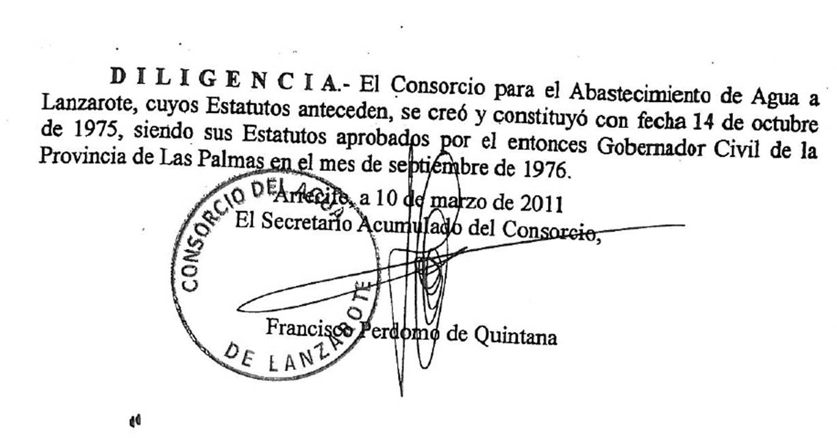 El Consorcio del Agua reforma sus estatutos de 1976 para "garantizar mayor equilibrio institucional"
