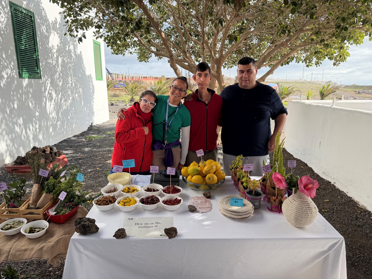 La asociación impulsa una campaña para fortalecer el apoyo a las personas con discapacidad intelectual en Lanzarote