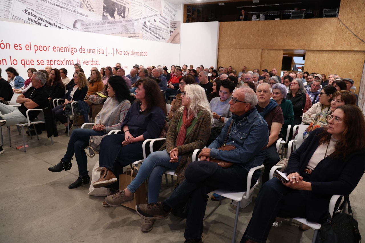 Además se repasar los rodajes de cine en la isla se presentó el nuevo sitio web