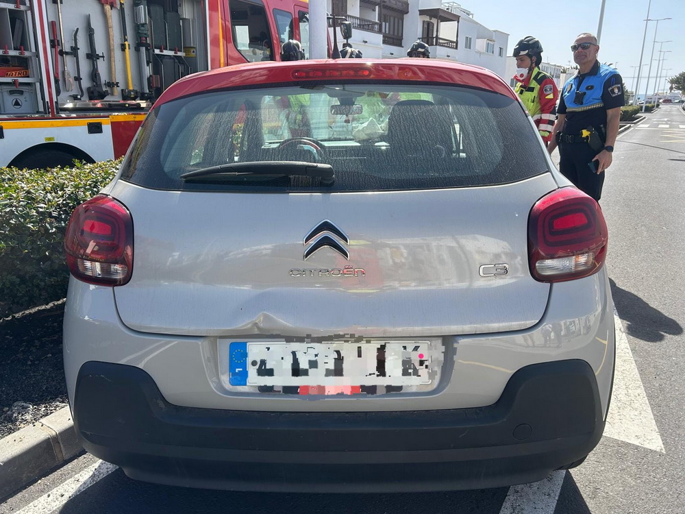 Trafico con atrapado San Bartolome Trafico con atrapado San Bartolome