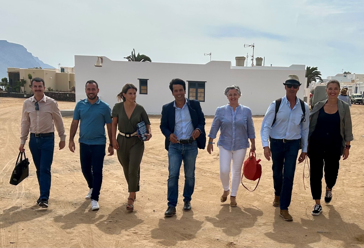 Grupo socialista de Teguise en La Graciosa