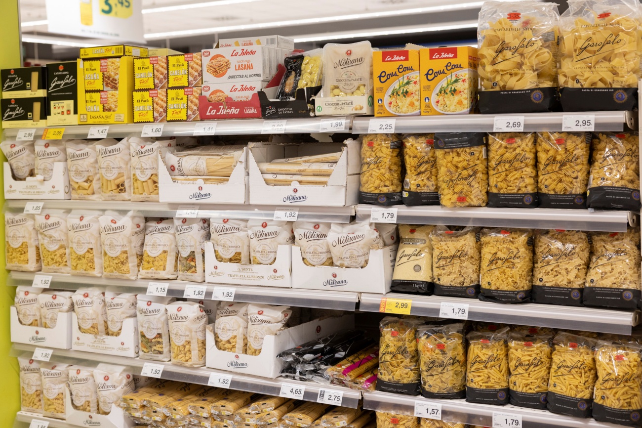 La empresa ofrece más de 120 referencias de pasta, para elaborar un delicioso plato con salsa, compuesta por productos frescos de primera calidad