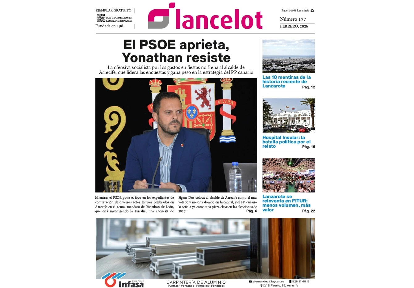 Yonathan aguanta los embates del PSOE - Lancelot Digital | Noticias de ...