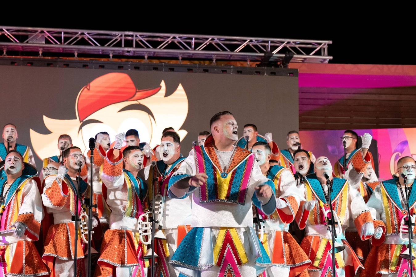 Los Tabletúos en el Pregón del Carnaval 2026