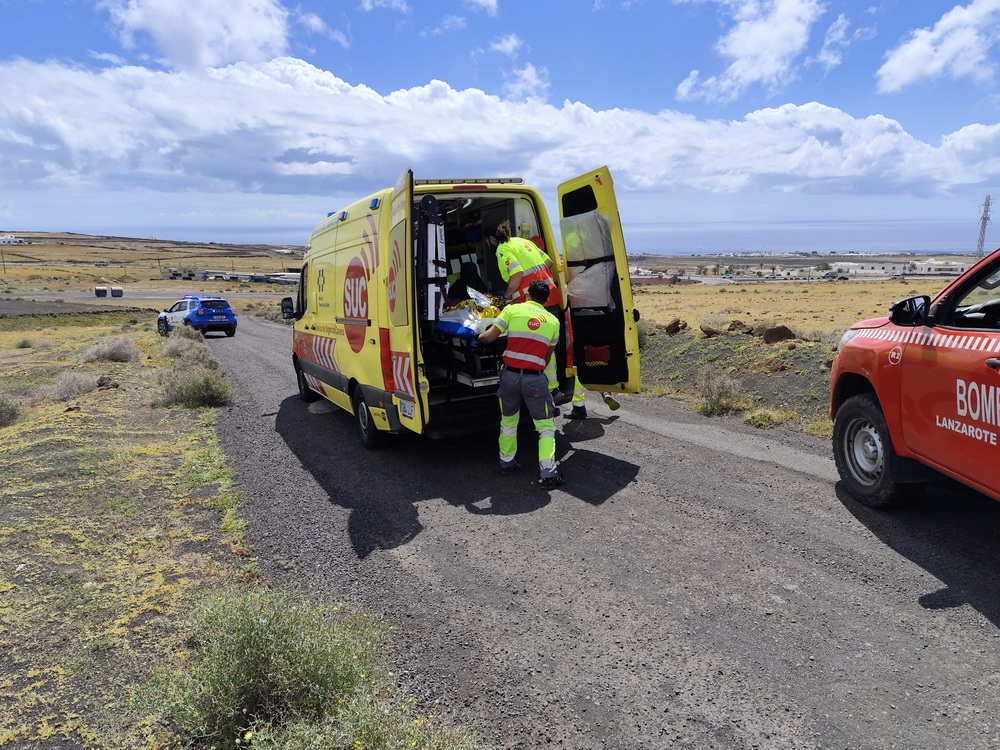 Caída de caballo Aspmada