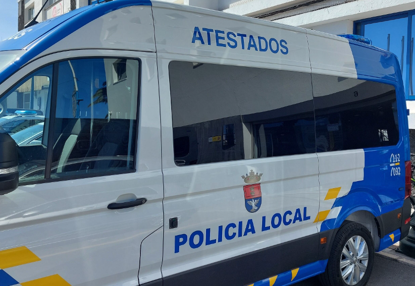 Pillan a dos jovenes circulando sin puntos en Arrecife