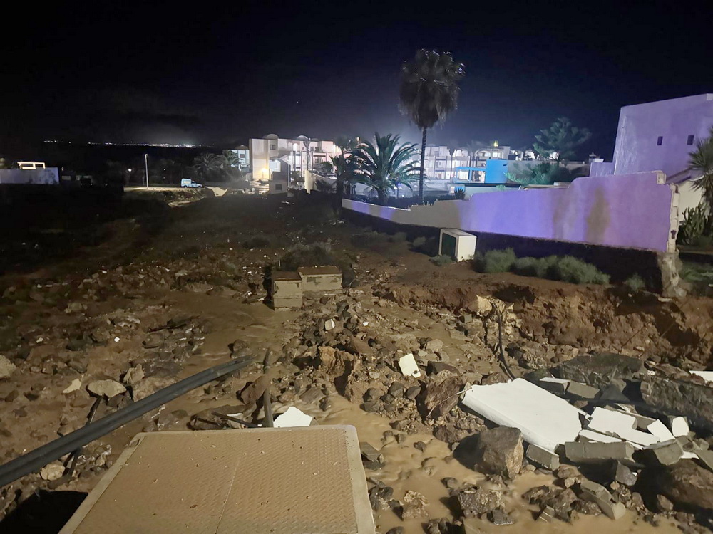 Inindaciones Faro Pechiguera 3