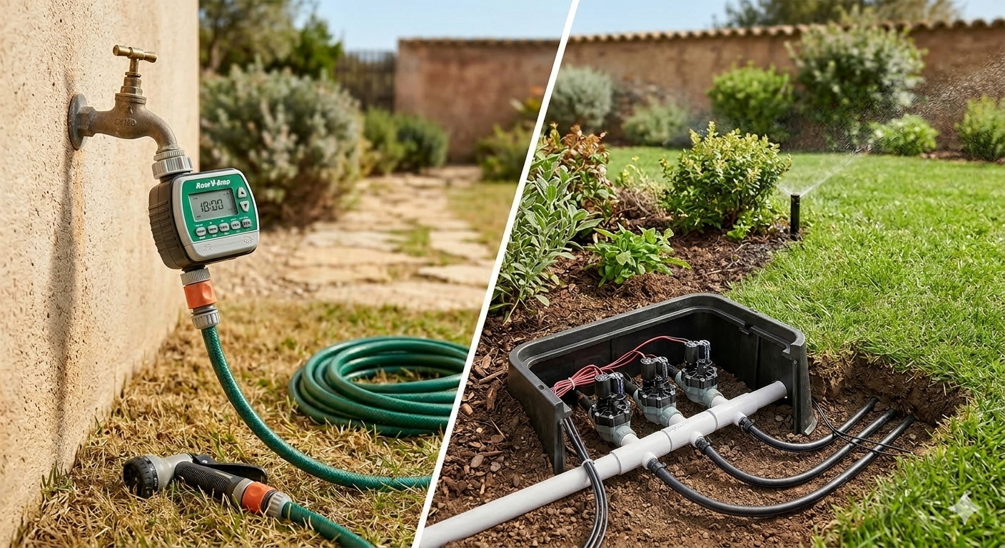 Sistema de riego profesional