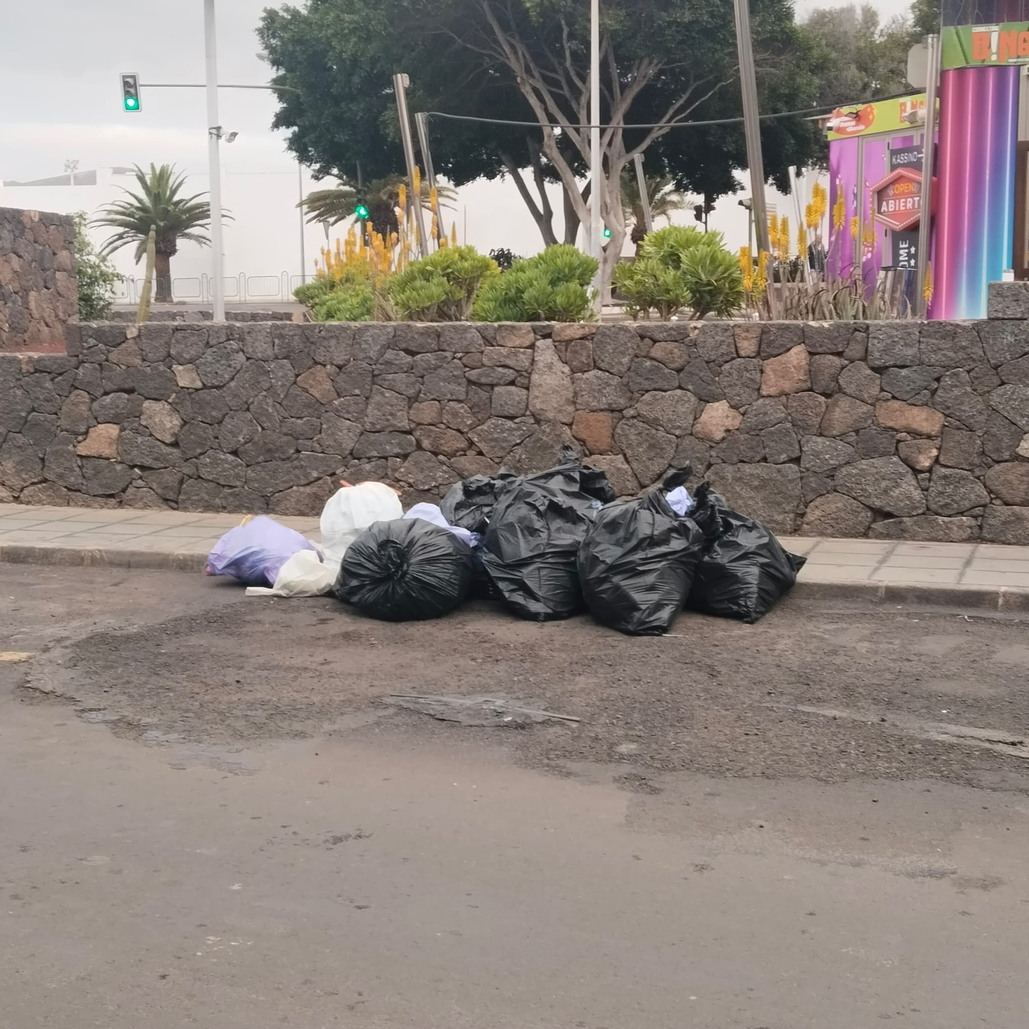 basura arrecife