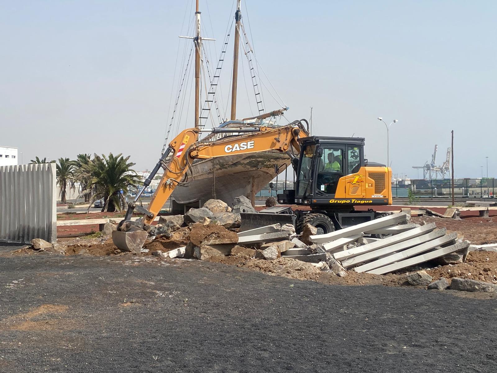 se retira el muro de la vergüenza