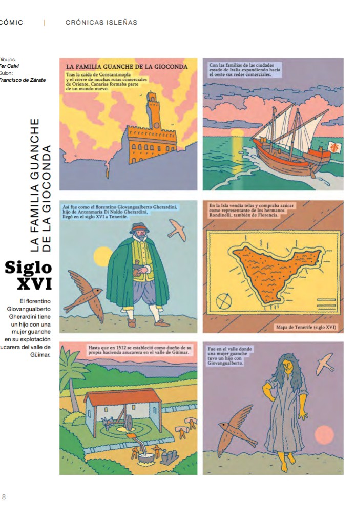 El historietista Fer Calvi habla de su obra, de sus influencias y de su relación con Canarias