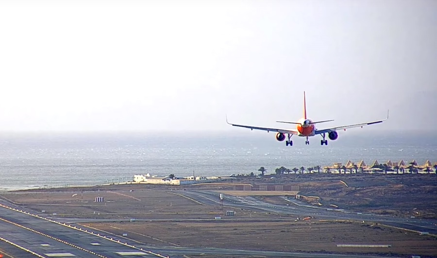 La borrasca Therese provoca alteraciones en varios aeródromos del archipiélago por condiciones meteorológicas adversas