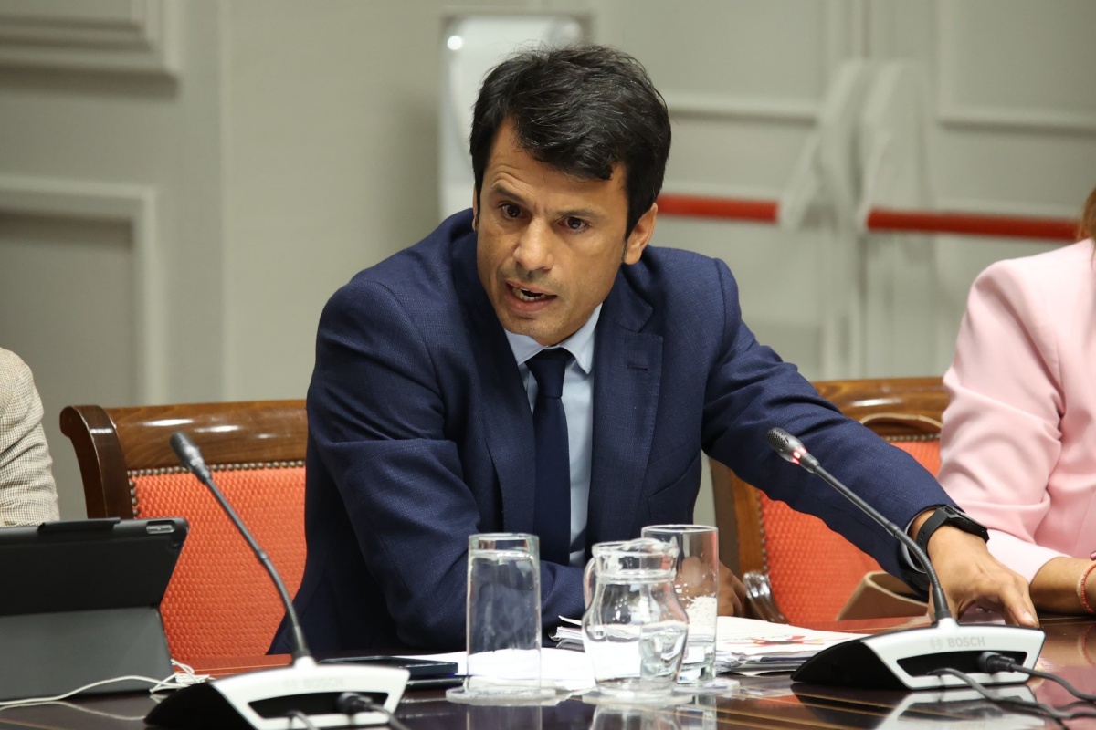 Marcos Bergaz, parlamentario