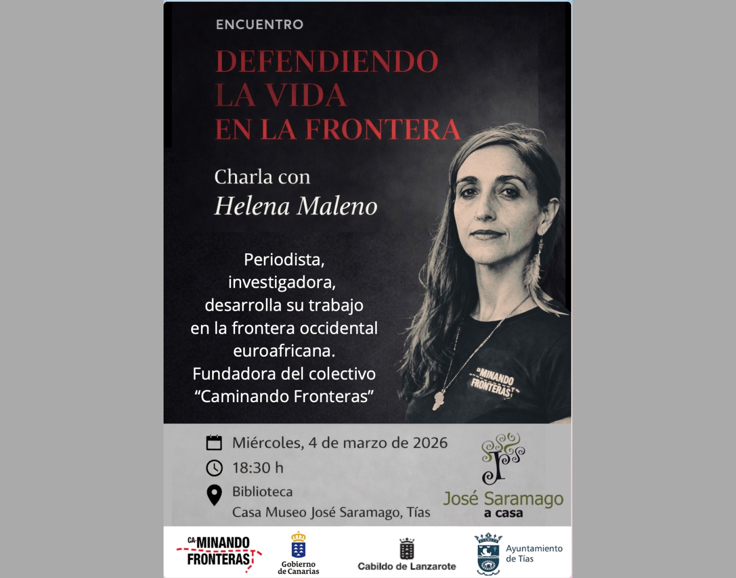 La investigadora reflexiona sobre los procesos migratorios y la responsabilidad internacional