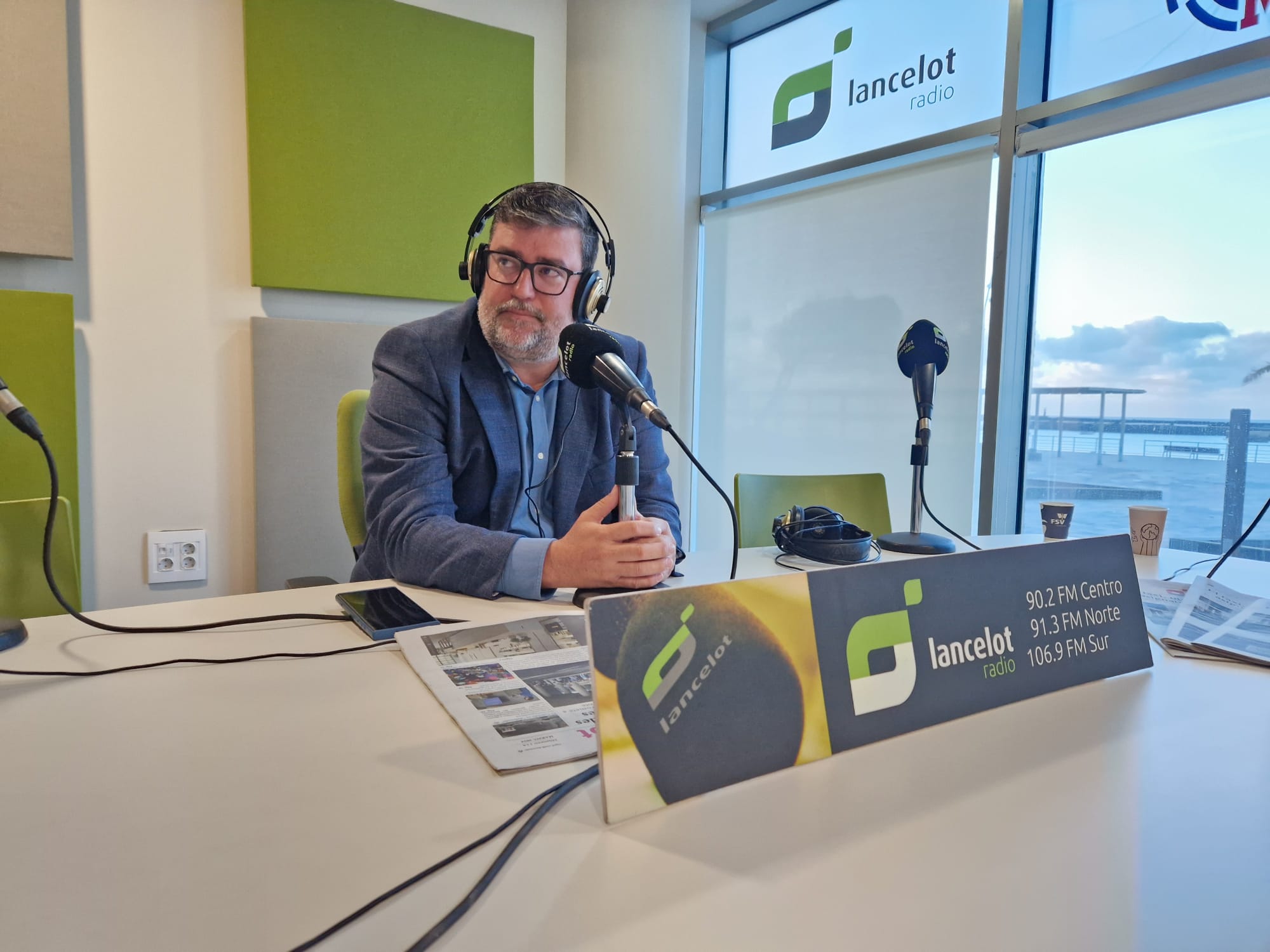 Isidro Pérez en Lancelot Radio