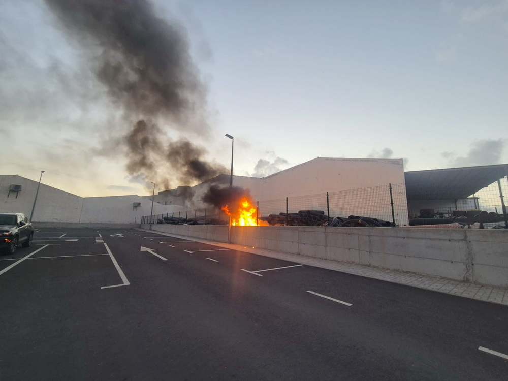 Incendio ITV hospital