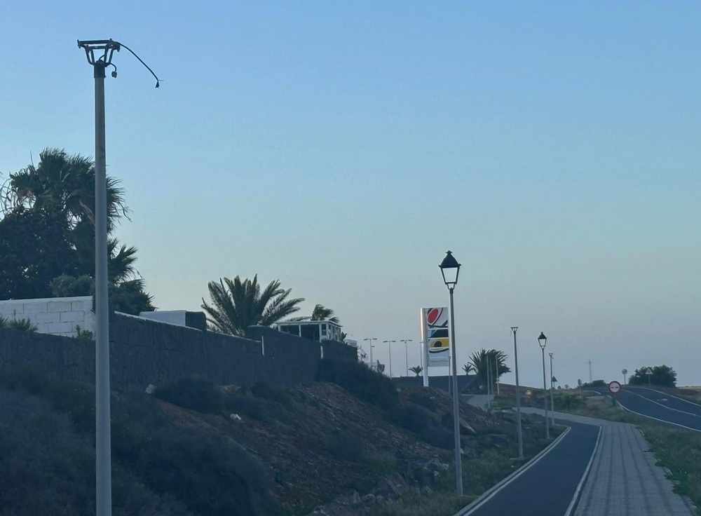 El PP denuncia falta de iluminaci&oacute;n en carril bici de Playa Blanca