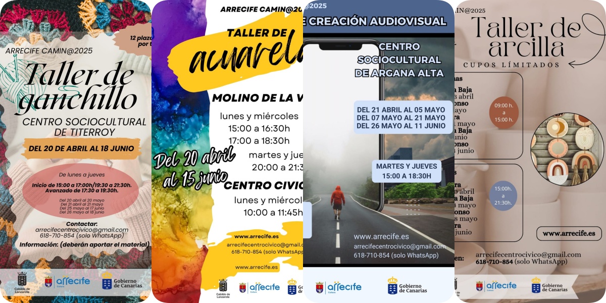 El programa de empleo 'Arrecife Camin@2025' ha permitido la contratación de 6 personas desempleadas por parte de la Agencia de Desarrollo Local