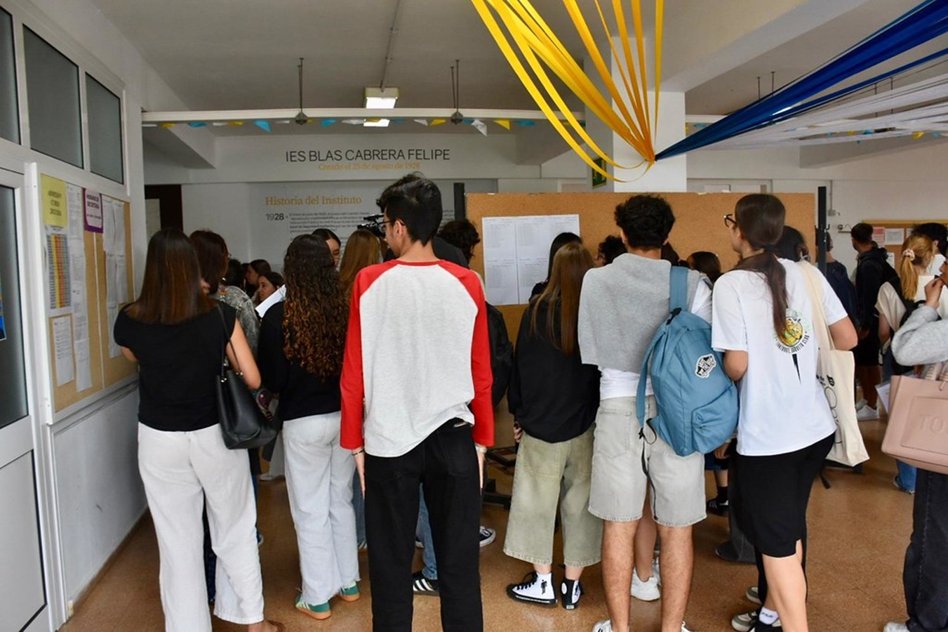 Estudiantes en Lanzarote