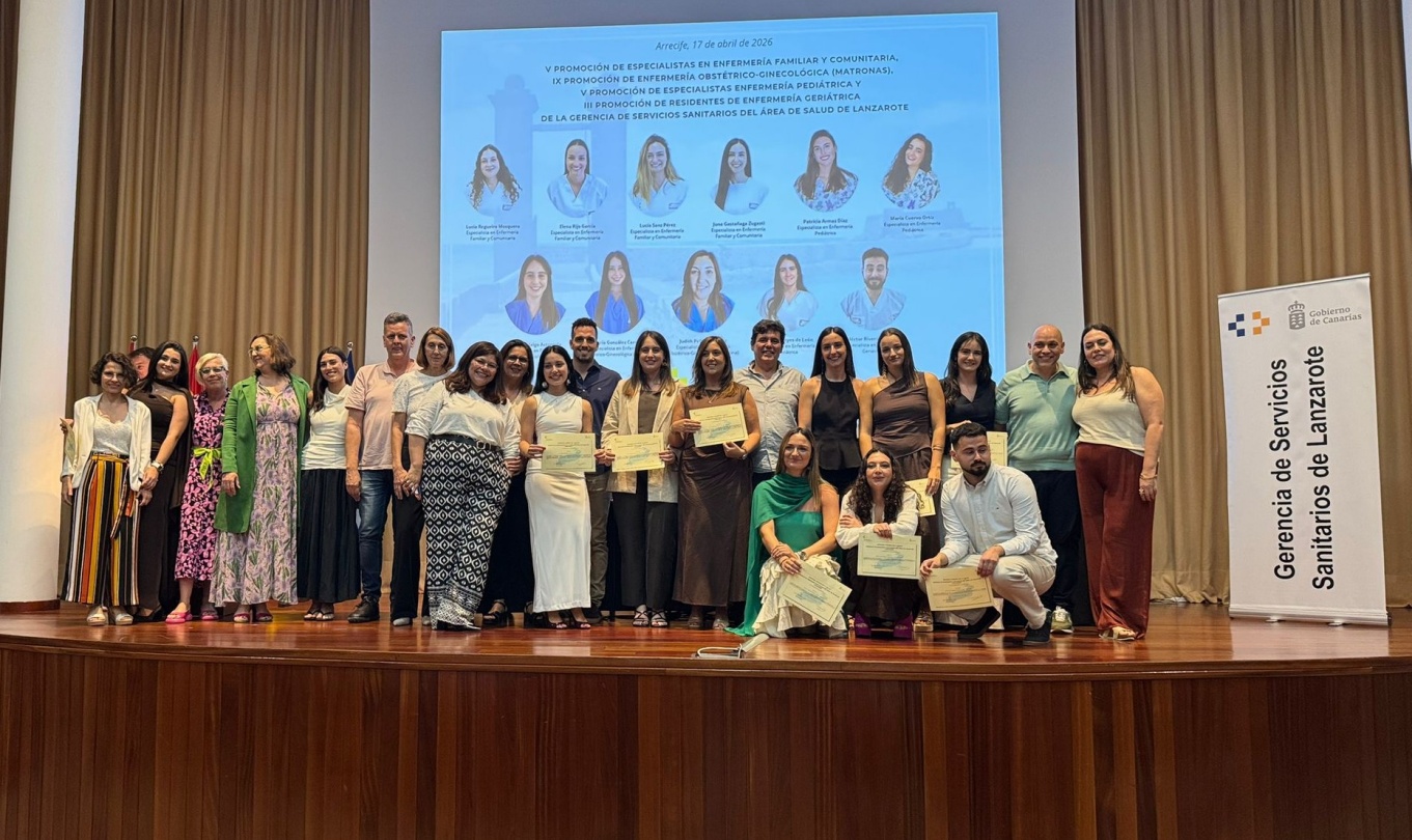 Las nuevas especialistas en Enfermería han realizado su formación especializada en los centros de salud y hospitales de la isla durante los dos últimos años